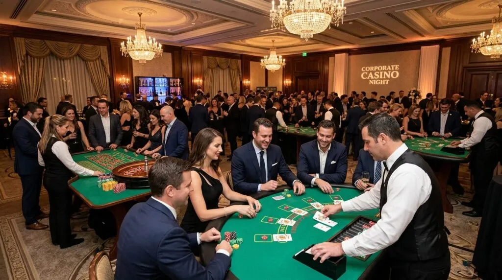 Sådan booker du casino til firmafest uden at gå over budget