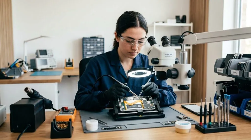 Sænk CAPEX og styrk ESG-profilen: Sådan gør professionel elektronikreparation en forskel for din virksomhed i 2026